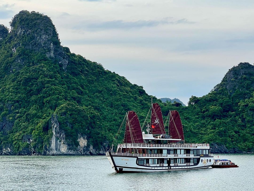 halong bay tour boat